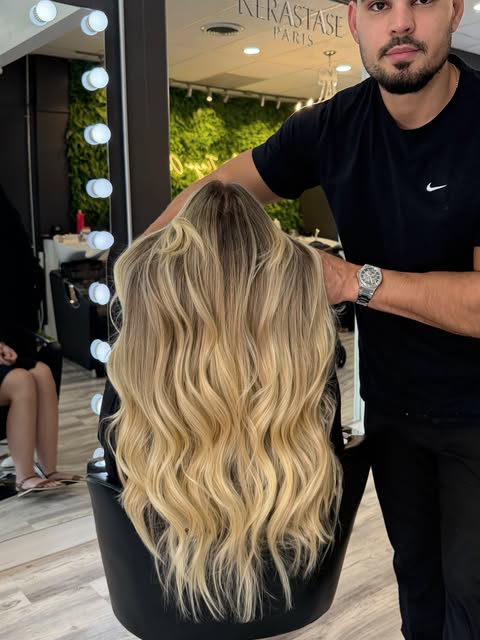 Detalhe de cabelo no Studio Tiago Oliveira